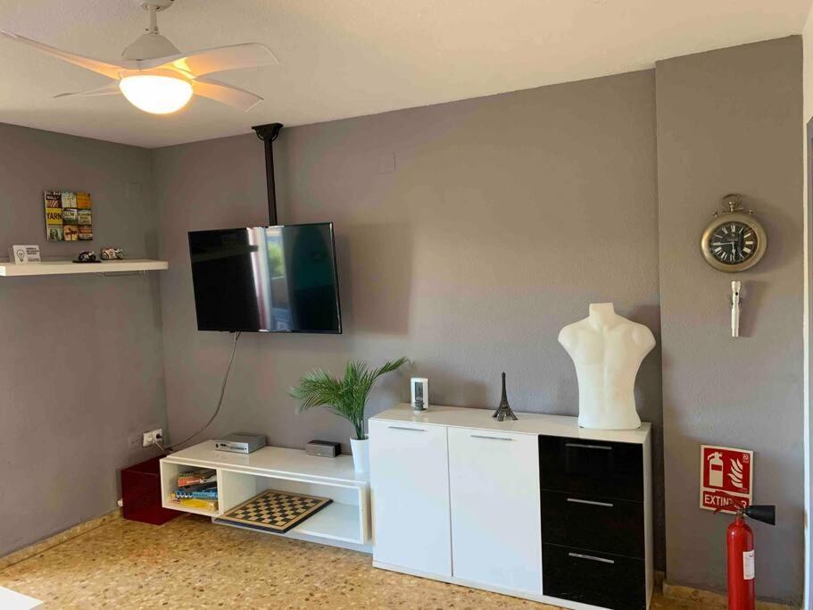 Apartamento Playa Urb Privada 2 Habitaciones 瓦伦西亚 外观 照片